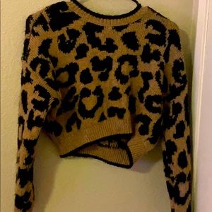 Cheetah sweater